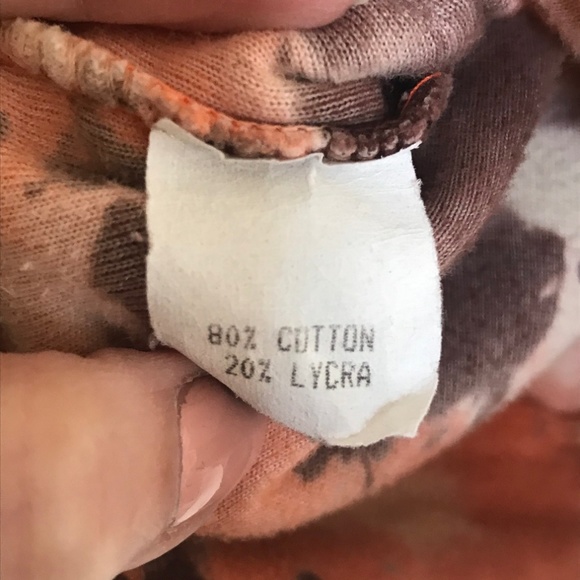 Prana Tie Dye Zip Up Cotton Blend Hoodie - Large - Picture 5 of 5